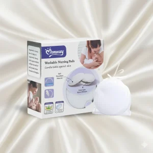 Momeasy Washable Nursing Pads 6Pcs
