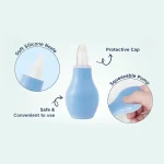 Apple Bear Baby Nasal Aspirator - Baby Nose Cleaner