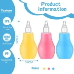 Apple Bear Baby Nasal Aspirator - Baby Nose Cleaner