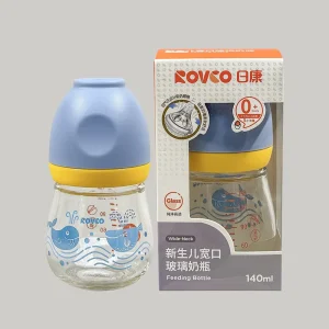 Rovco Wide Neck Glass Feeder - 150ml