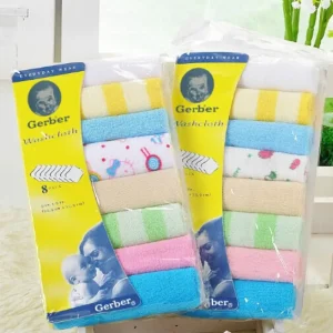 Newborn Baby Rumal Set - 8pcs