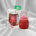 Minitree High Quality Baby Glass Feeder With Silicon Cover