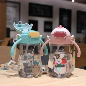 Cute Chicken Crested Children's Mum Pot 350ml BPA Free