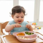 Wheat Bear Feeding Set with Spoon & Fork