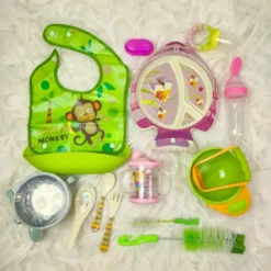 Solid Baby Feeding Combo - 13pcs