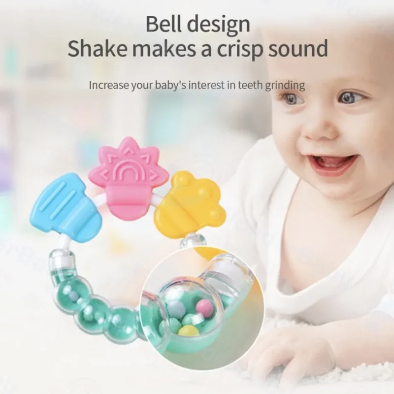 Baby Rattle Ring Teether