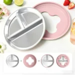 Steel Silicone Suction Plate for Baby