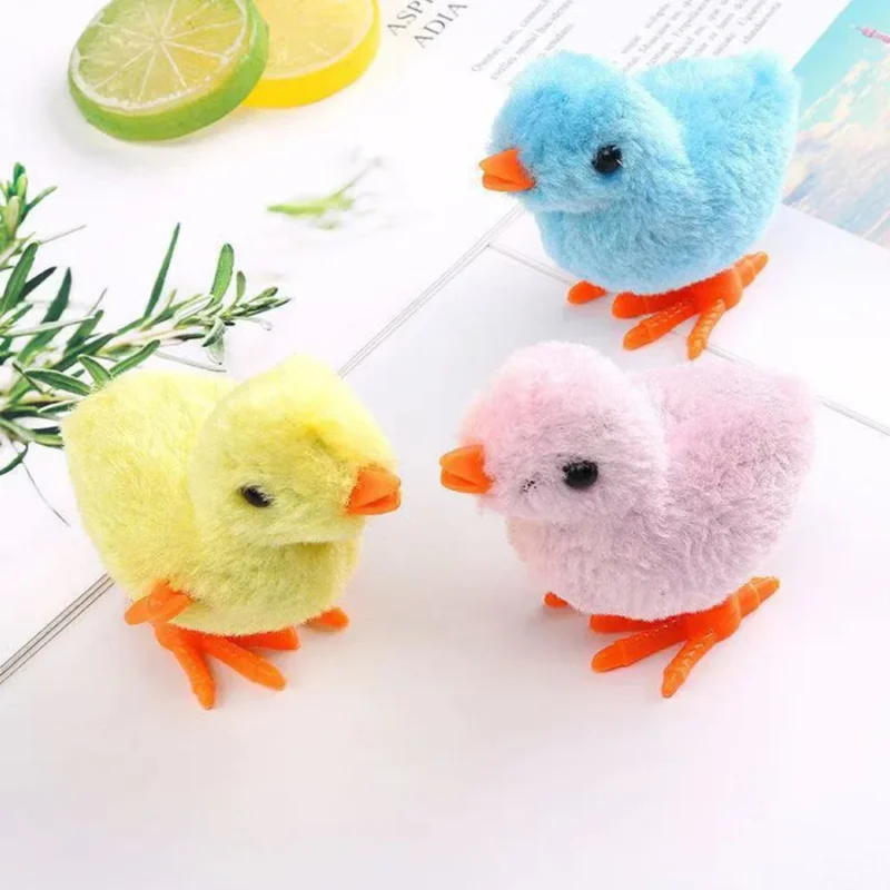 Clockwise Key Type Jumping Chicken Toy