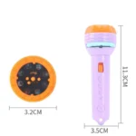 LED Projector Flashlight Educational Toy
