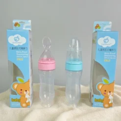 Shop Apple Bear full silicone spoon feeders. Soft, flexible design makes mess-free baby feeding and transition to solids simple.